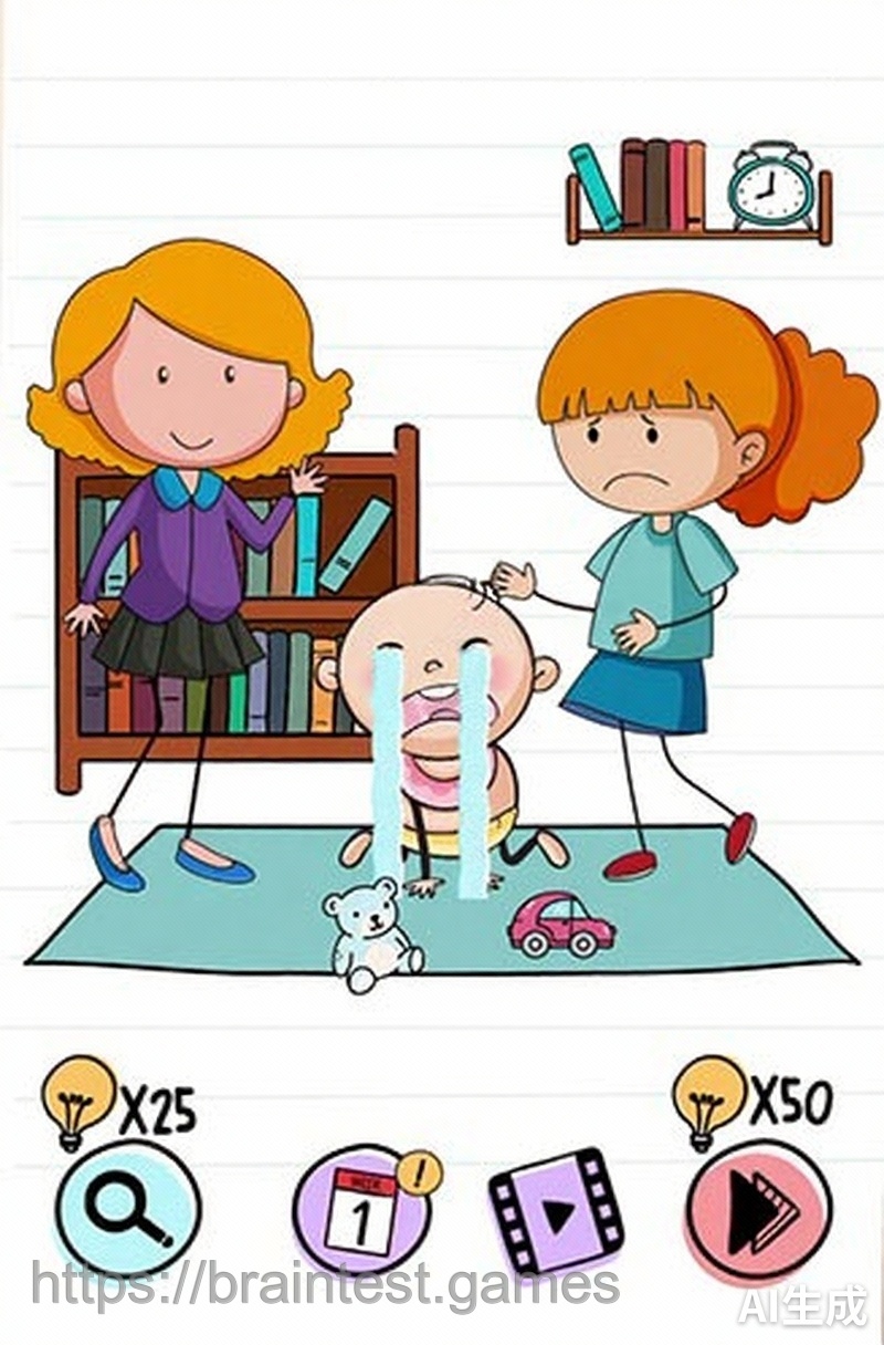 Brain Test Level 296 - Step 1