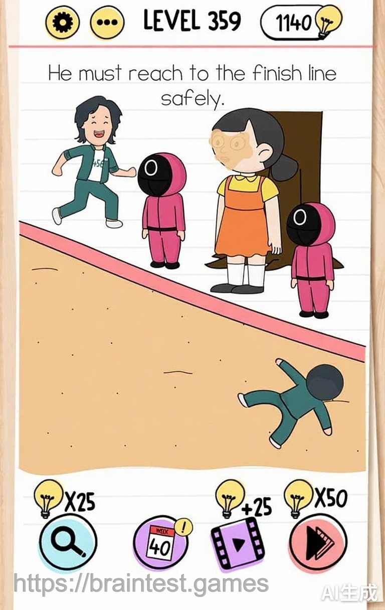 Brain Test Level 359 - Step 1