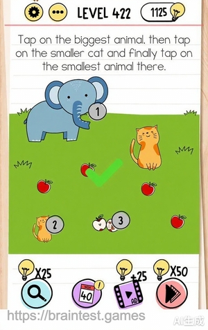 Brain Test Level 422