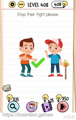 Brain Test Level 408